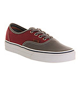 Vans Authentic Pewter blue red exclus...
