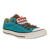 Converse All star ox low double to Green folk print exclu...