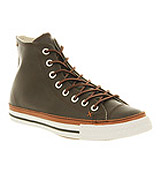 Converse Clean crafted hi Mocha bisque black cof...