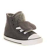 Converse Double tongue hi infant Grey shearling exclusi...
