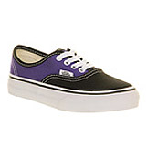 Vans Authentic kids Black liberty purple