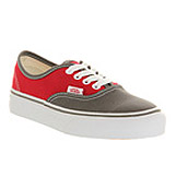 Vans Authentic kids Chilli pepper red char...
