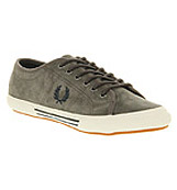 Fred perry Vintage tennis suede Medium grey midnght bl...