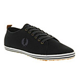 Fred perry Kingston Navy blue tan heavy ca...