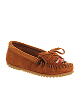 Minnetonka Thunderbird 11 Brown suede