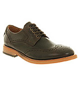 H by hudson Olsen brogue Brown leather