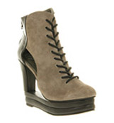 Jeffrey campbell Amierto Grey suede black