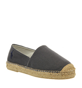 Ralph lauren Mooretown espadrille Grey canvas
