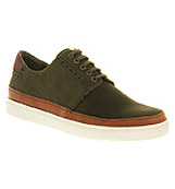 Poste Gravity sneaker Olive green nubuck