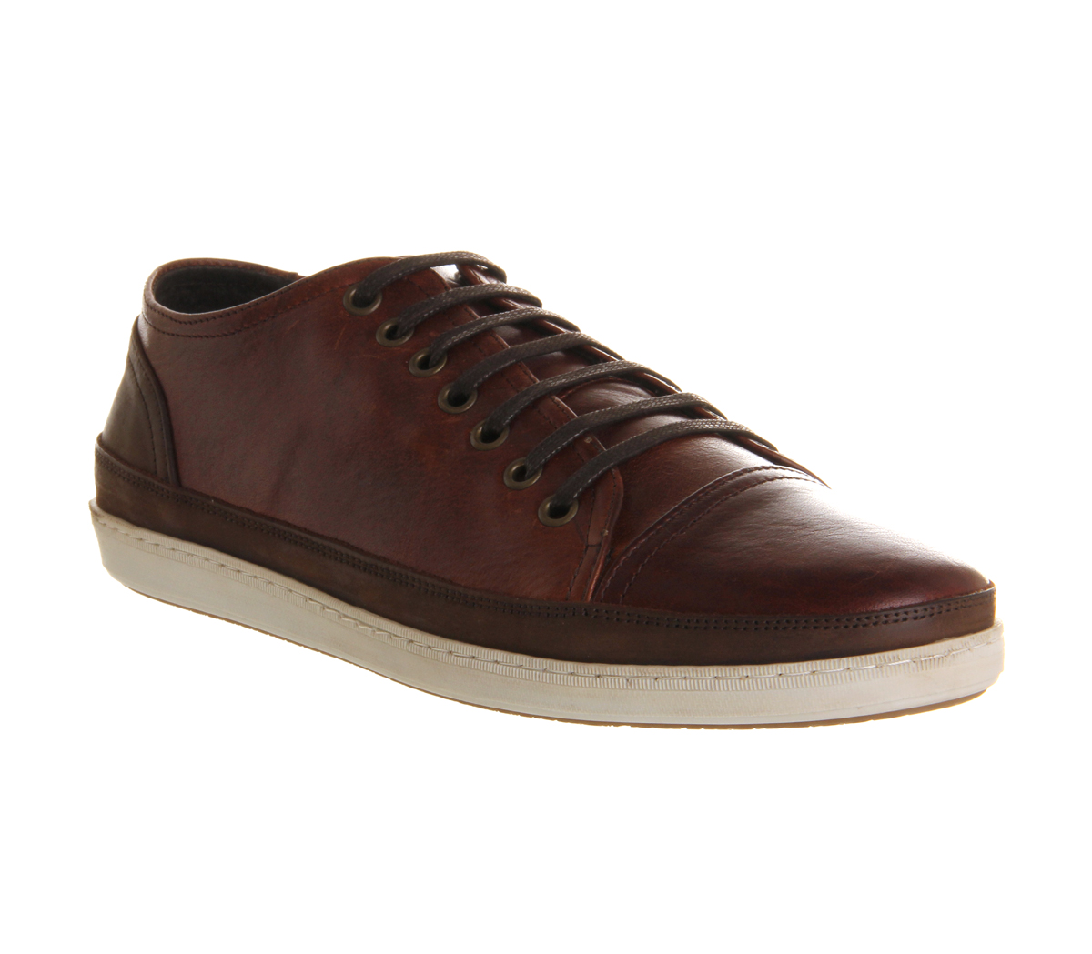 OFFICEShark LaceBrown Leather