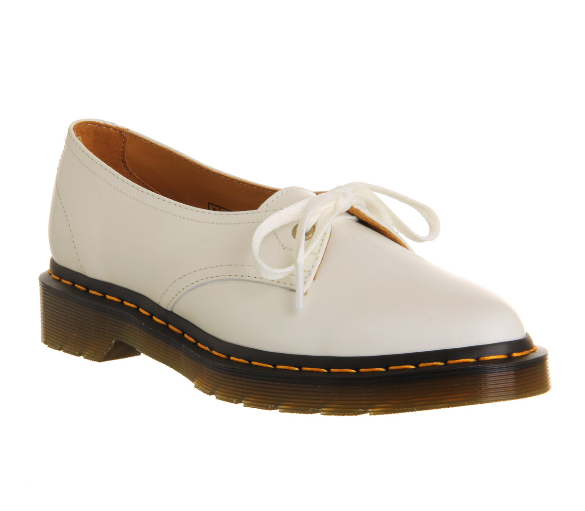 Dr. MartensCore Siano ShoeOff White Polished Leather