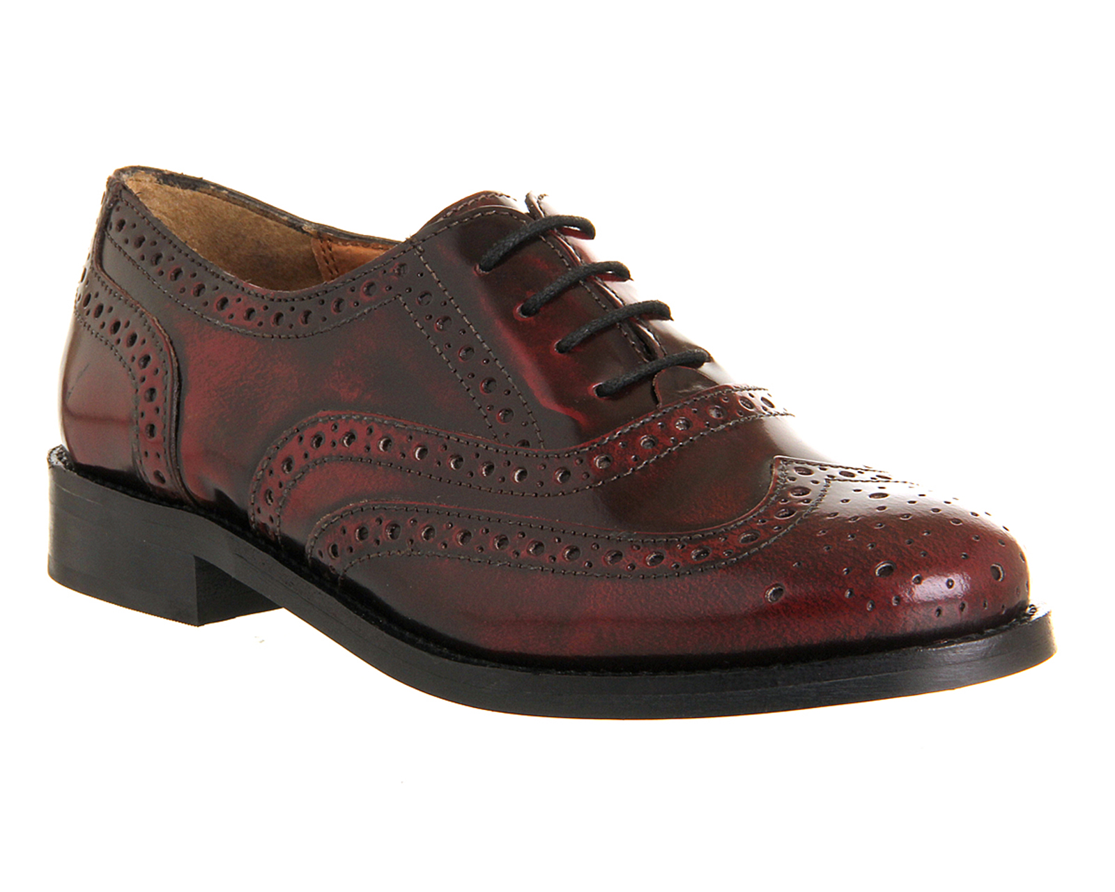 OFFICEVictory Brogue Lace UpBurgundy Box Leather