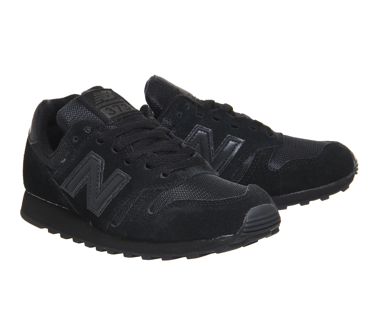 new balance all black womens trainers