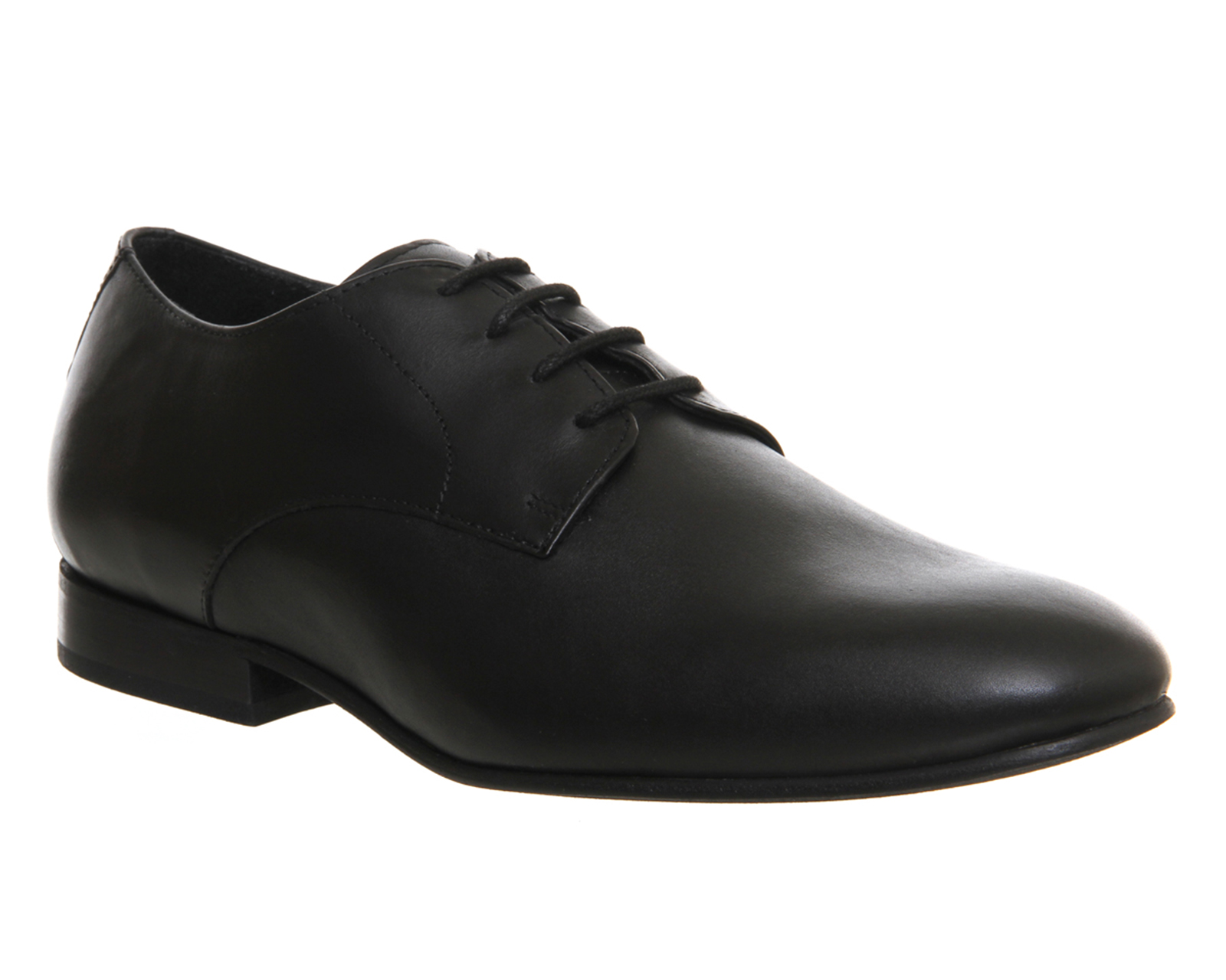 OFFICEBrody Gibson Lace Up ShoesBlack Leather