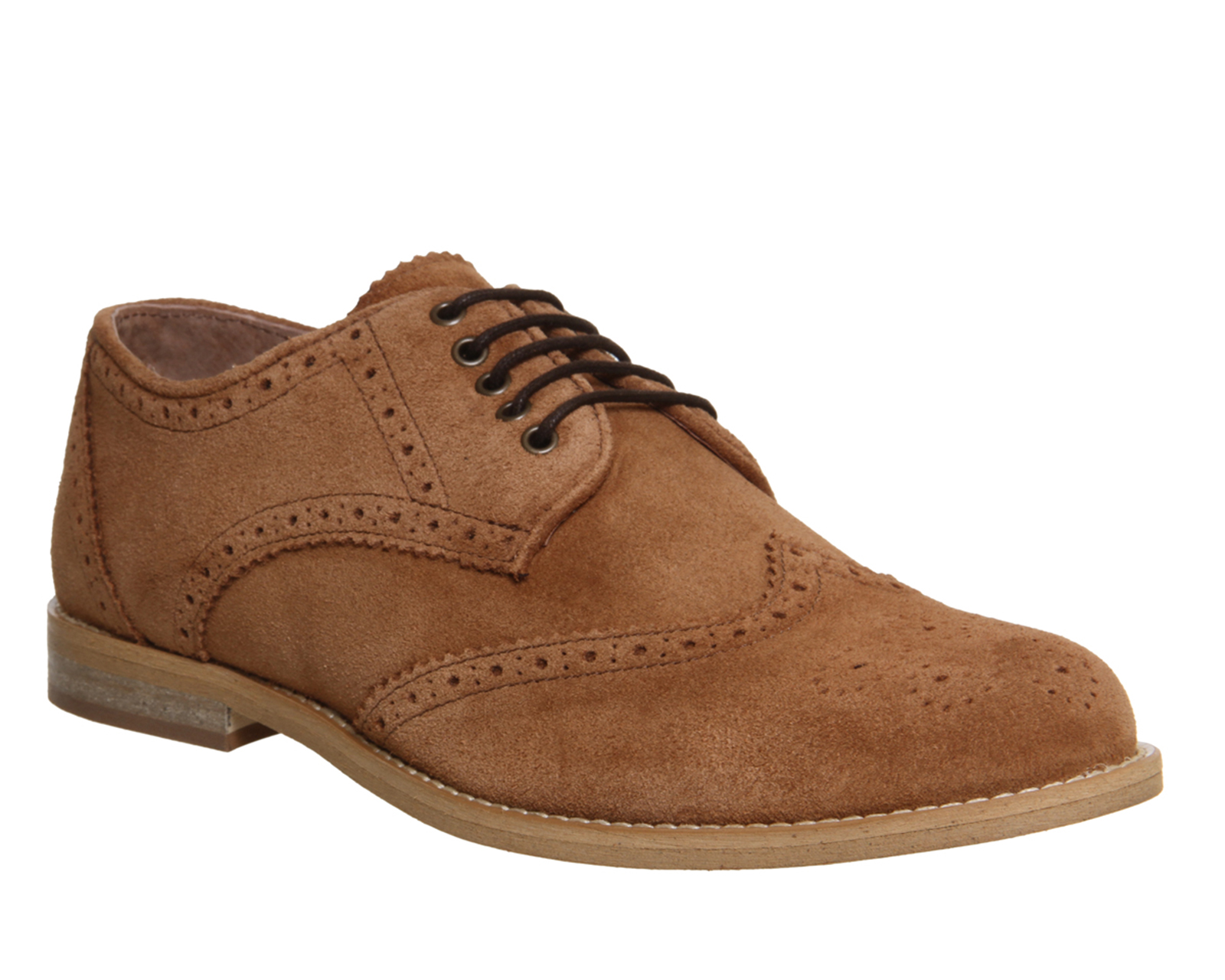 Ask the MissusCardinal Brogue LaceBeige Suede