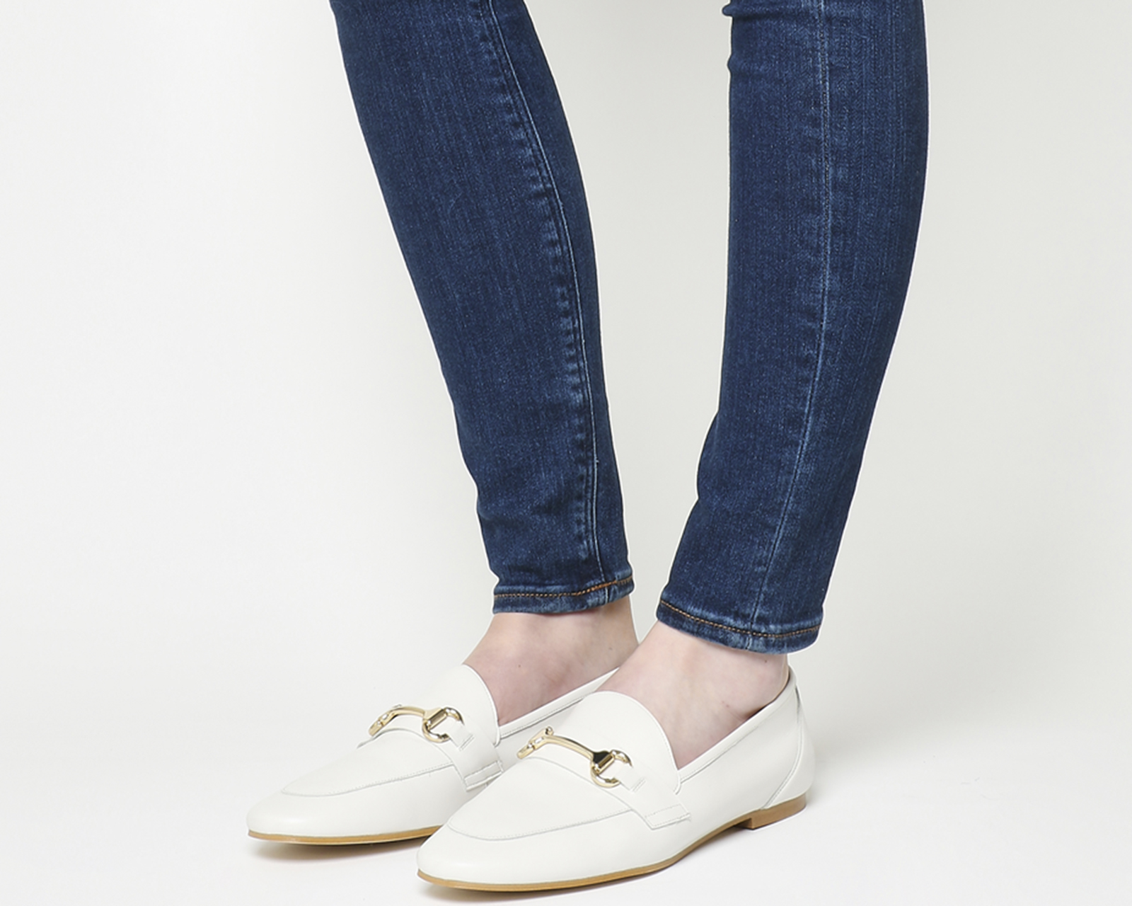 OFFICEDestiny Trim LoaferOff White Leather