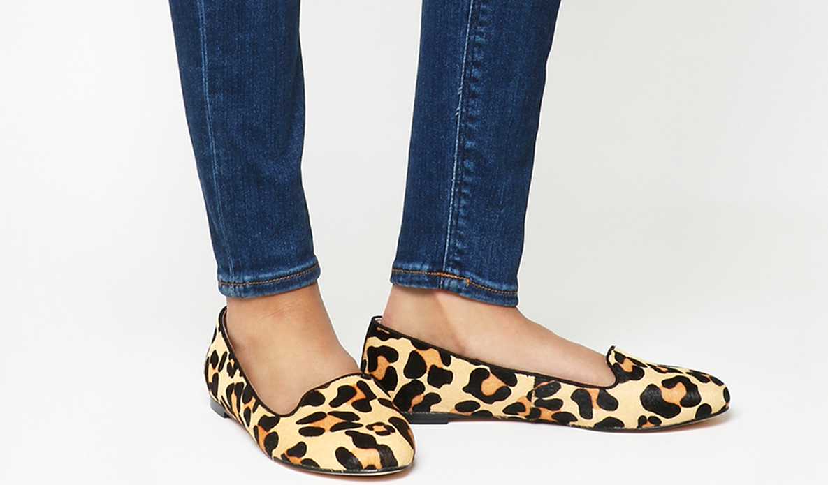office leopard print heels