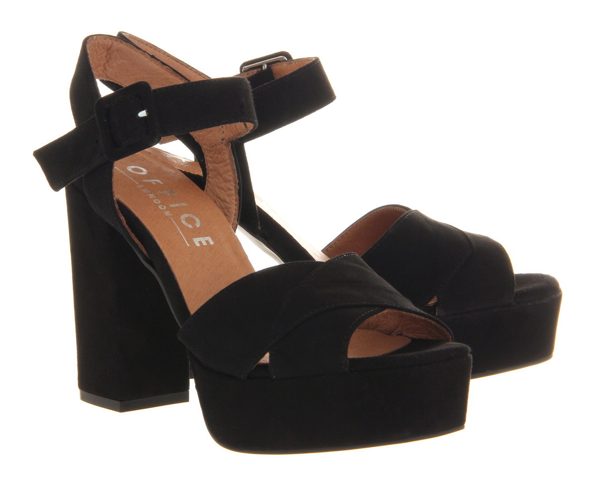 office suede heels