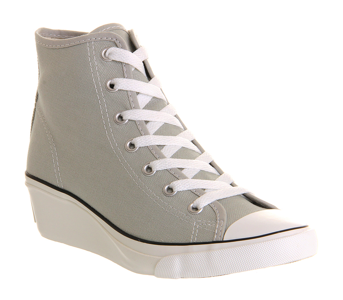 converse hi ness wedge trainers