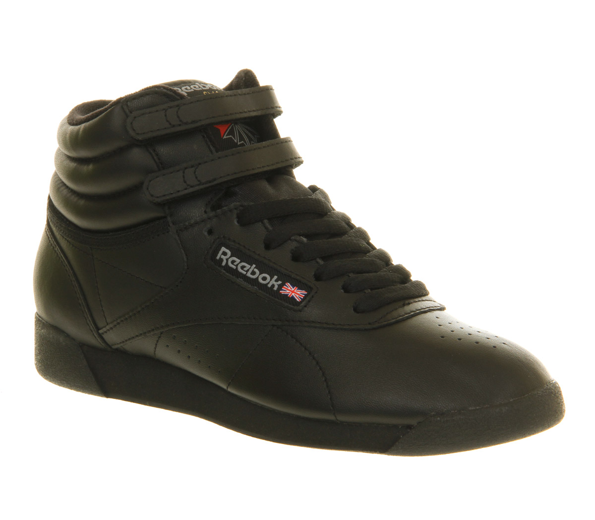 reebok black boot trainers