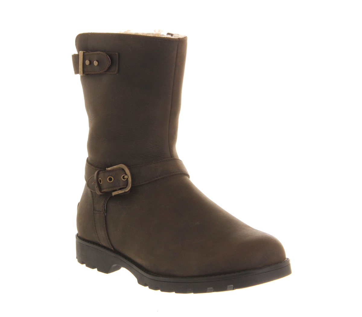 UGG Grandle Biker Boots Brown - Ankle Boots