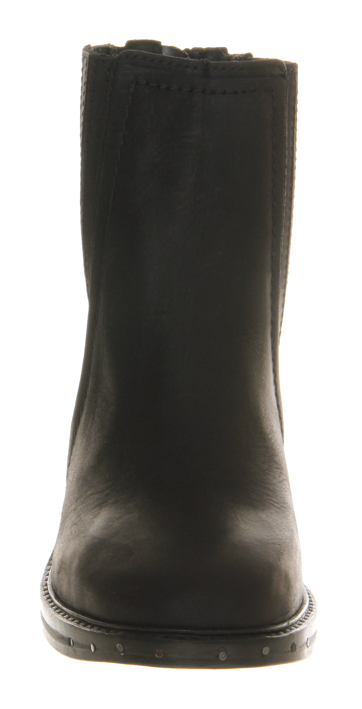 OFFICEBolshy Back ZipBlack Leather