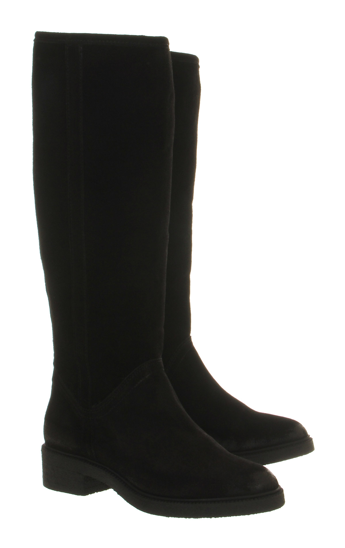OFFICEAchilles Pull OnBlack Suede