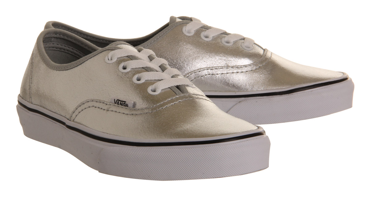 VansAuthenticMetallic Silver