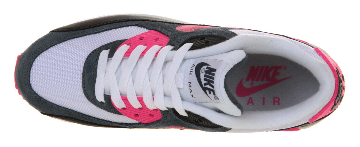 NikeAir Max 90White Dark Army Blue Pink