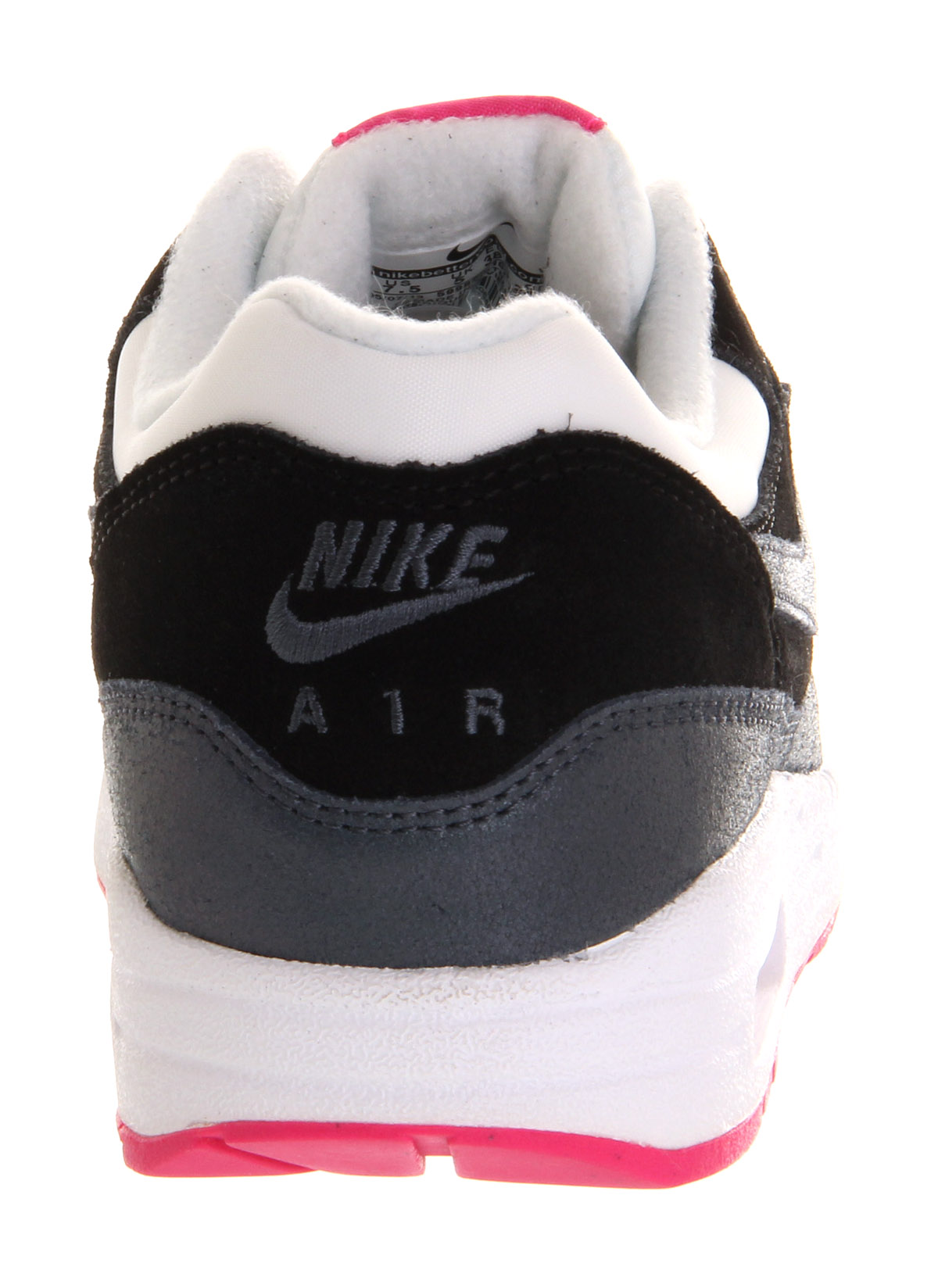 NikeAir Max 1White Dark Army Blue Pink