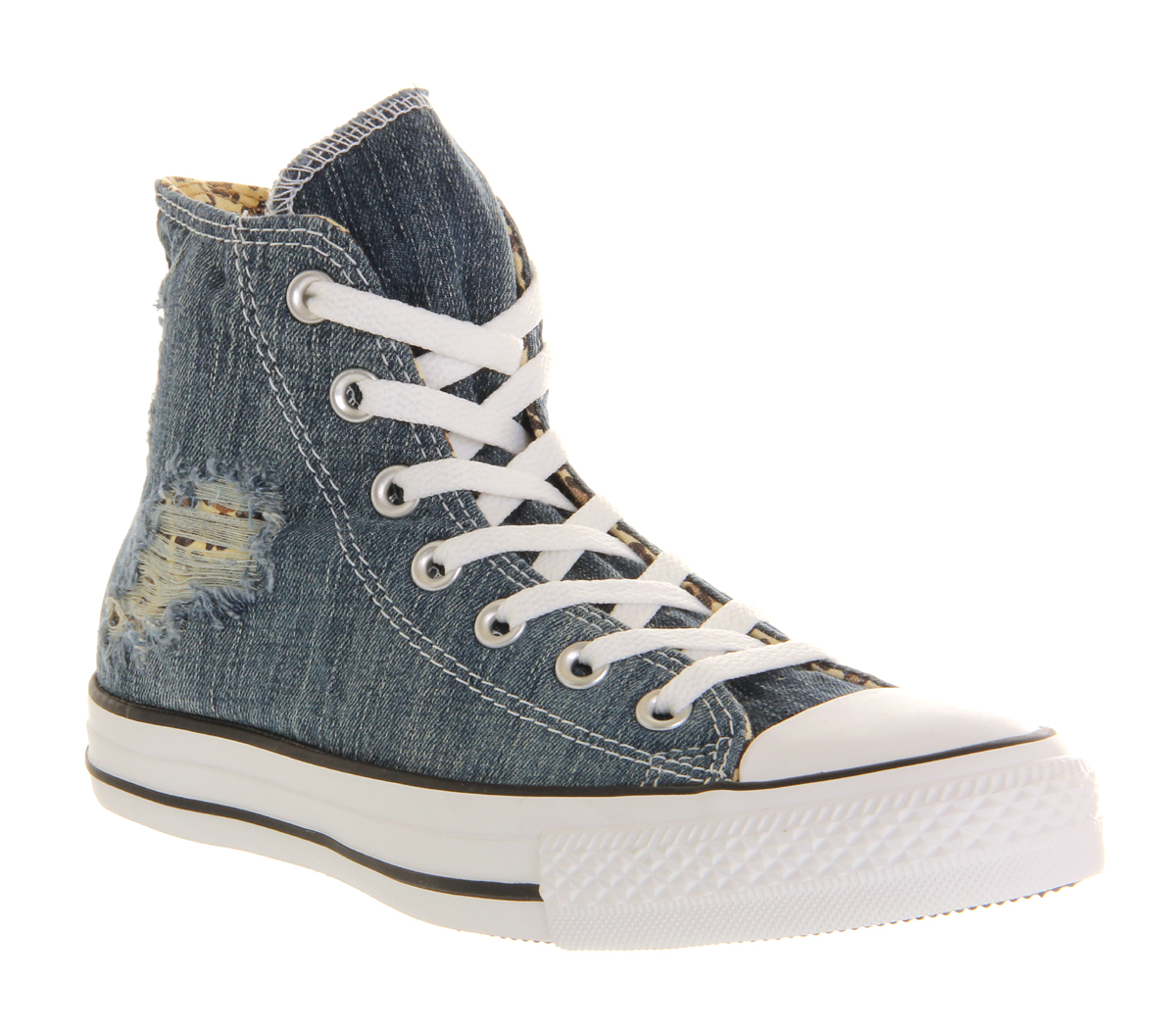 ConverseAll Star HiTorn Denim Leopard