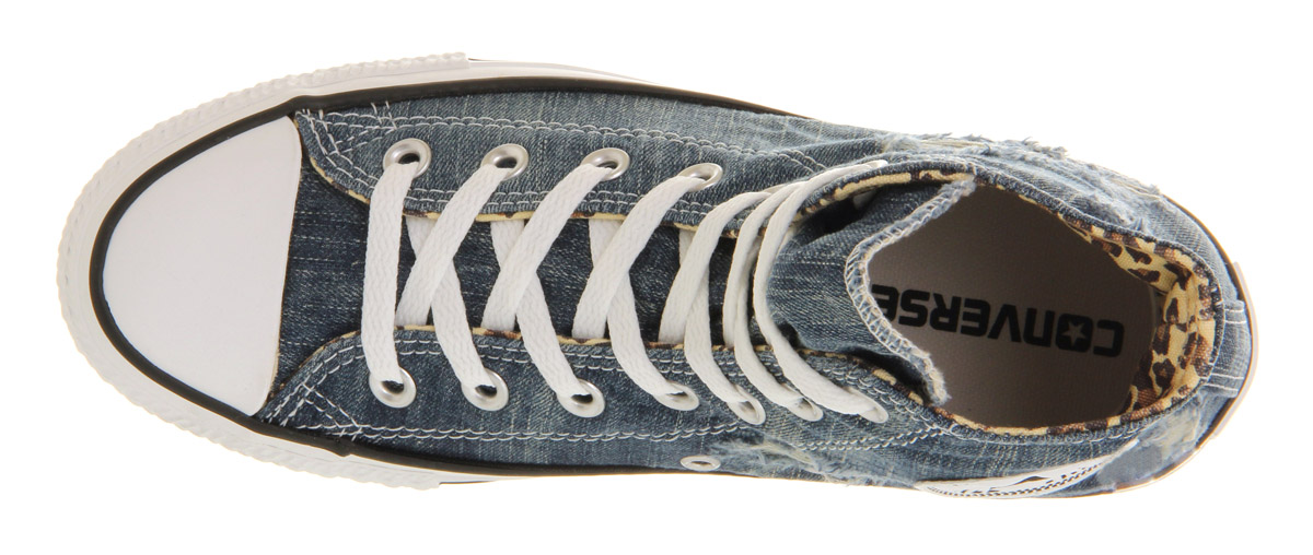 ConverseAll Star HiTorn Denim Leopard