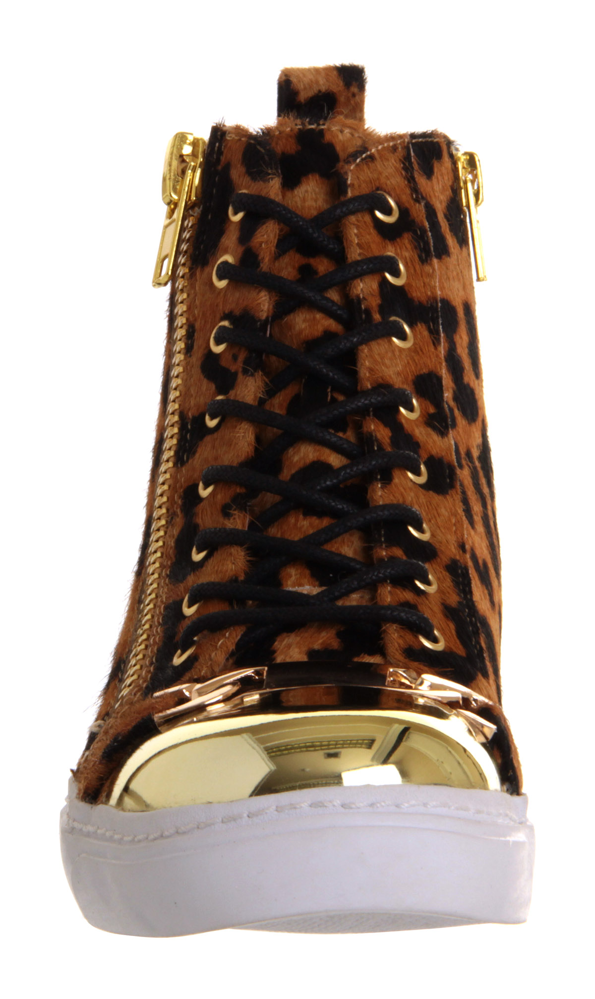 Jeffrey CampbellAdams Hi Top TrainerLeopard Pony Effect