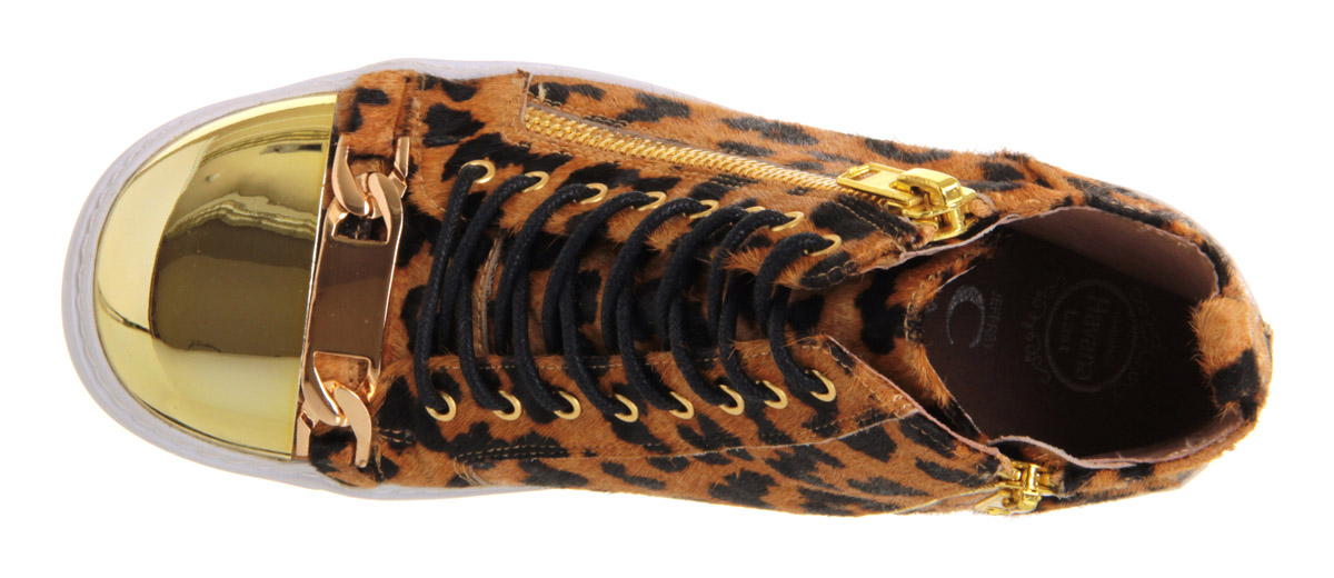 Jeffrey CampbellAdams Hi Top TrainerLeopard Pony Effect