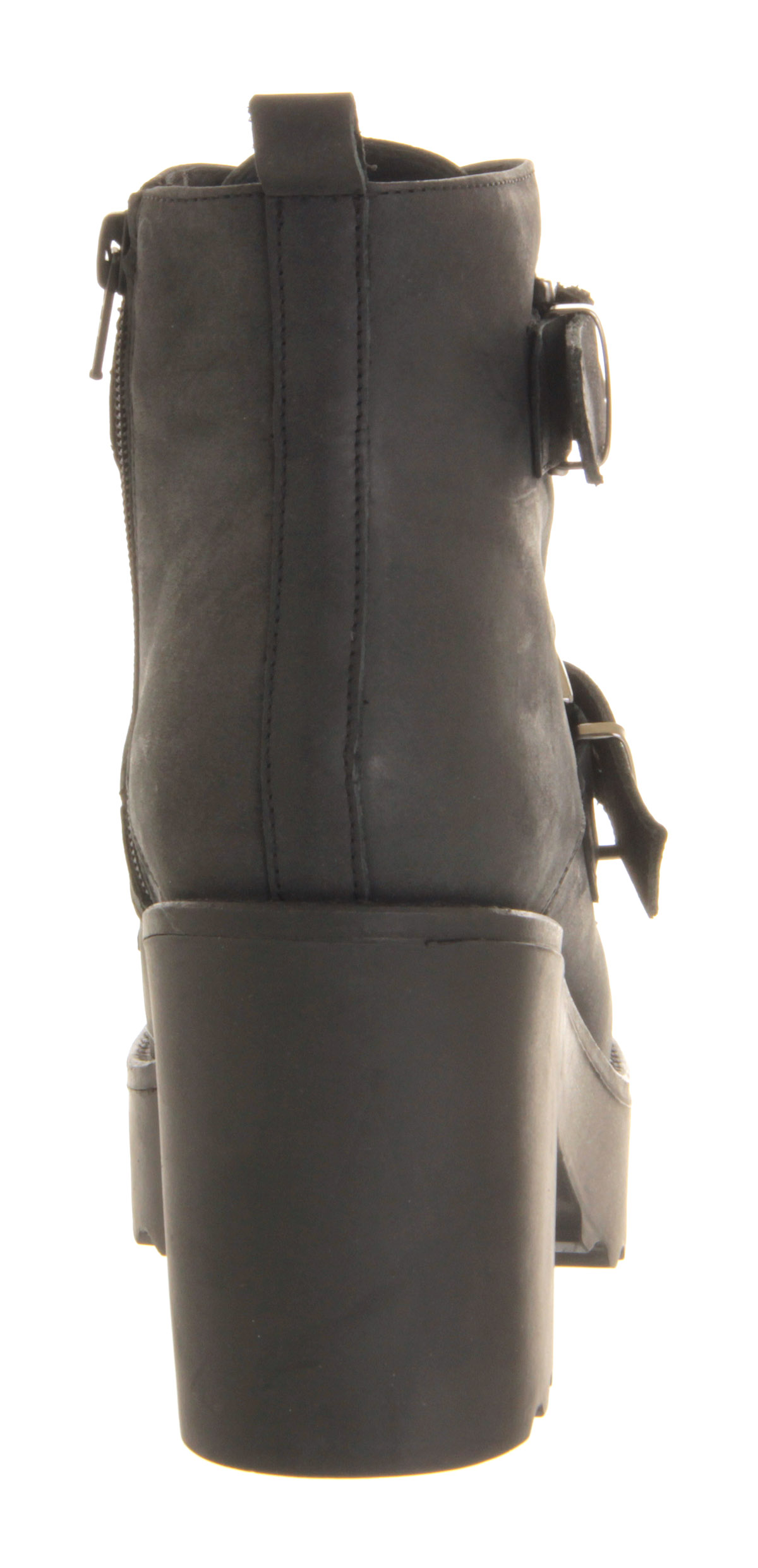 OFFICEMajor Lace UpBlack Washed Leather
