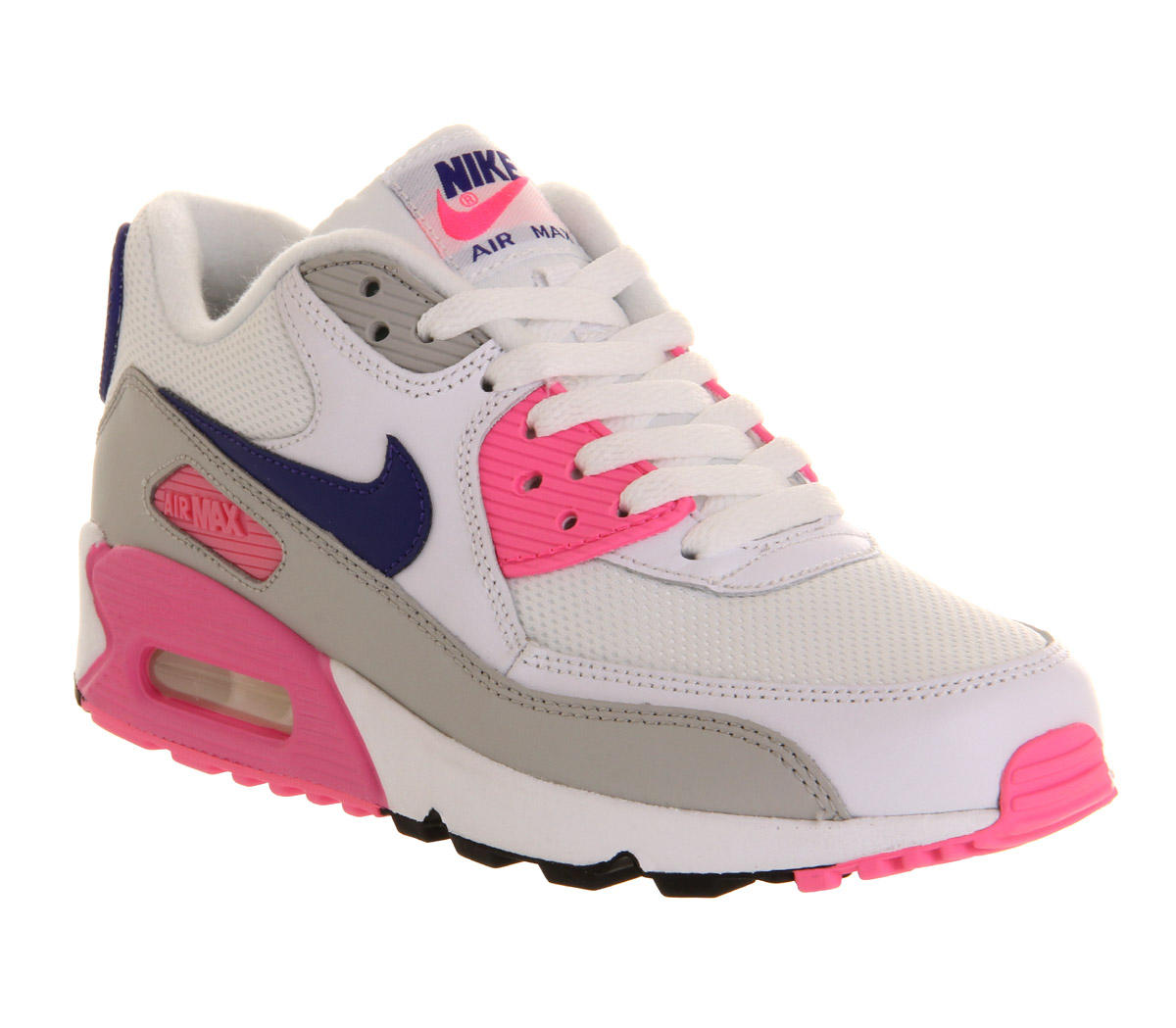 Nike Air Max 90 White Concord Grey Pink 