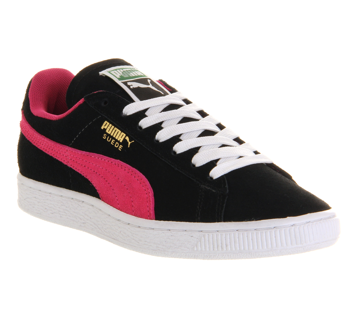 puma suede black and pink - 60% remise 