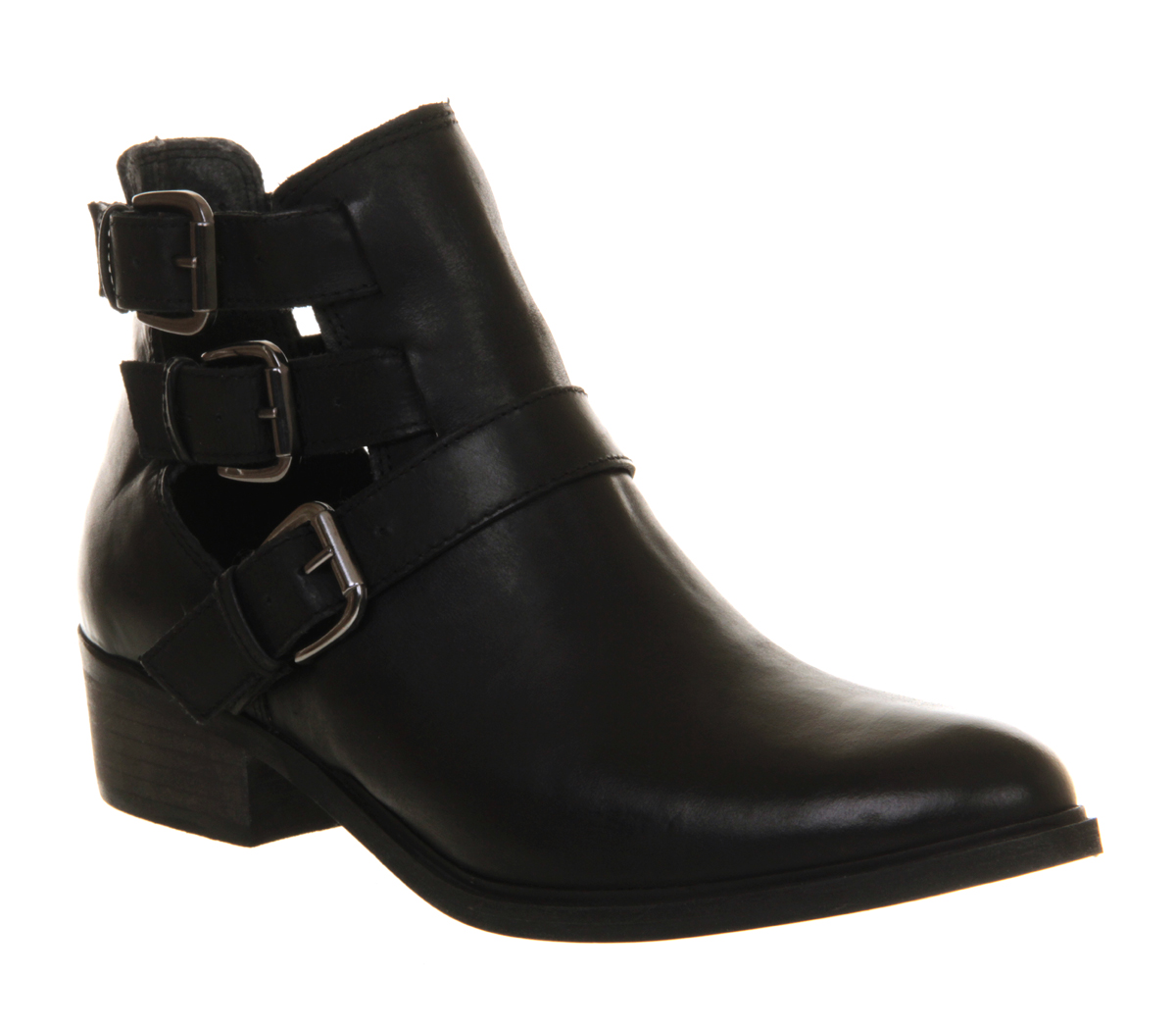 OFFICEManstonBlack Leather