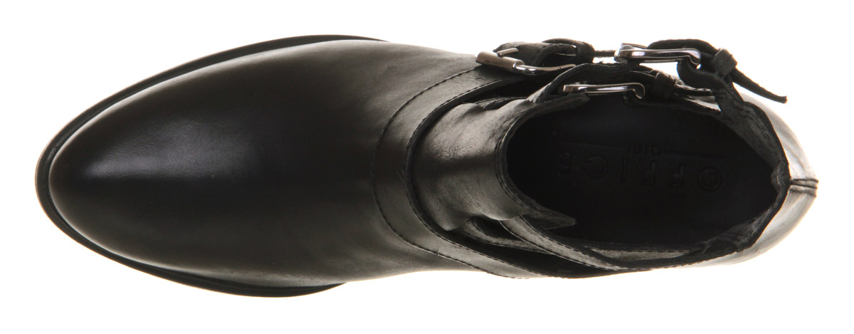 OFFICEManstonBlack Leather