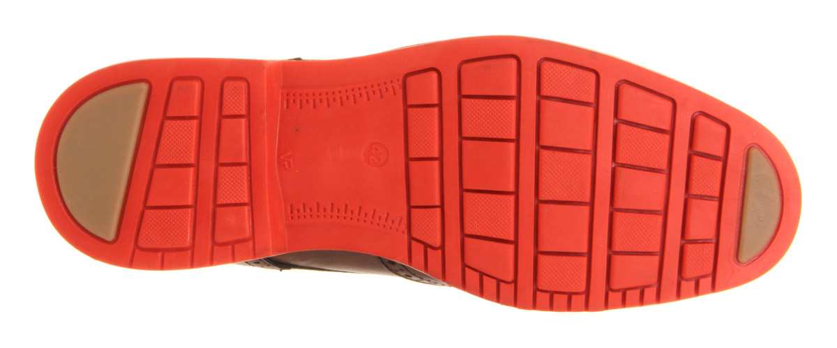 Ask the MissusGalaxy BrogueBrown Leather Red Sole