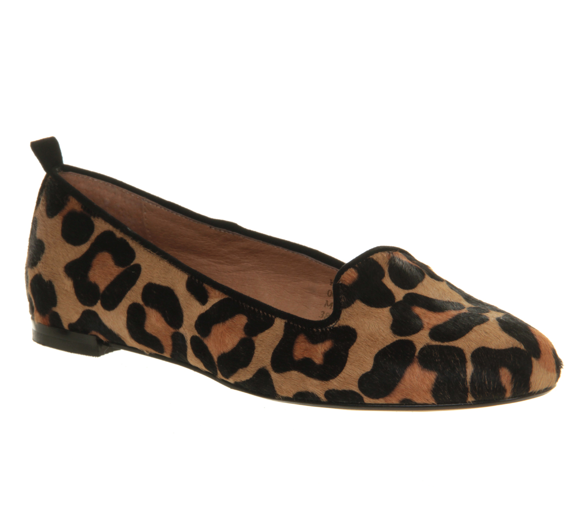 leopard print flat shoes uk