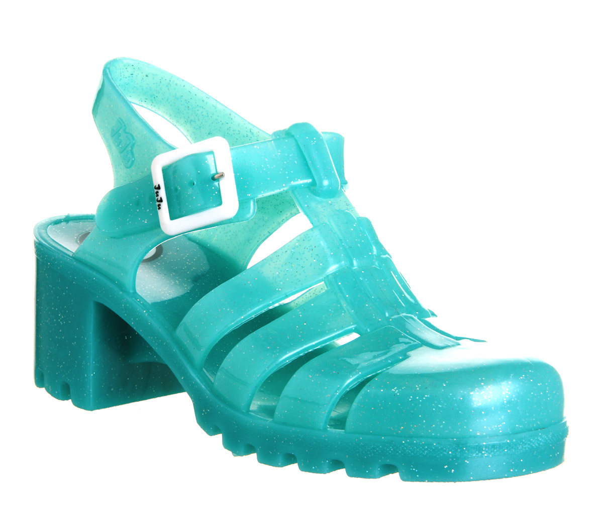 JuJu Babe Hi Juju Jelly Minty Glitter - Sandals