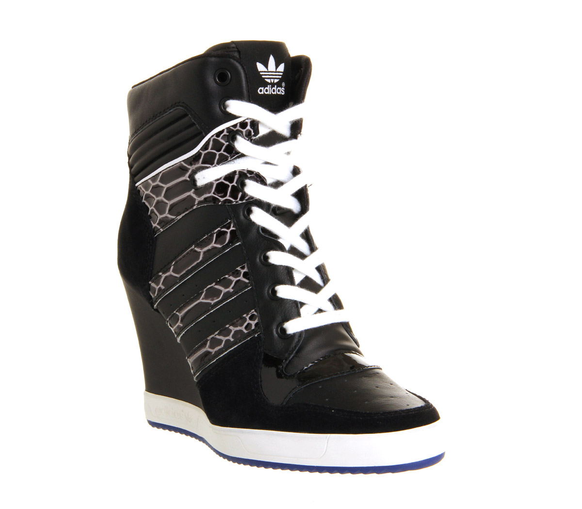 adidas Rivalry Wedge Black White - Hers trainers