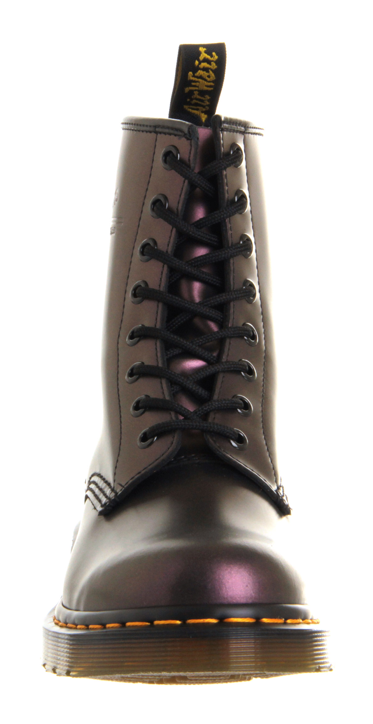 Dr. Martens8 Eyelet Lace Up BootPurple Shimmer Leather