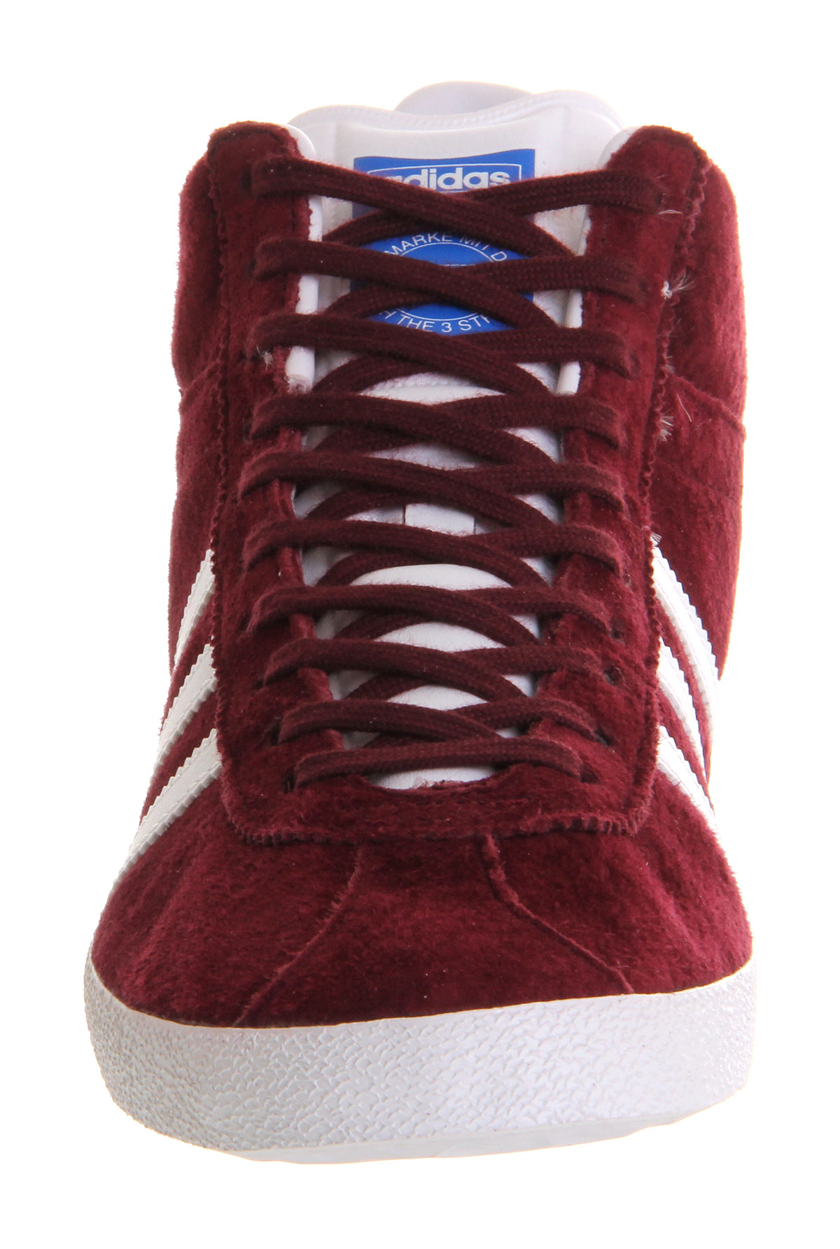 adidasGazelle Og MidBurgundy White 