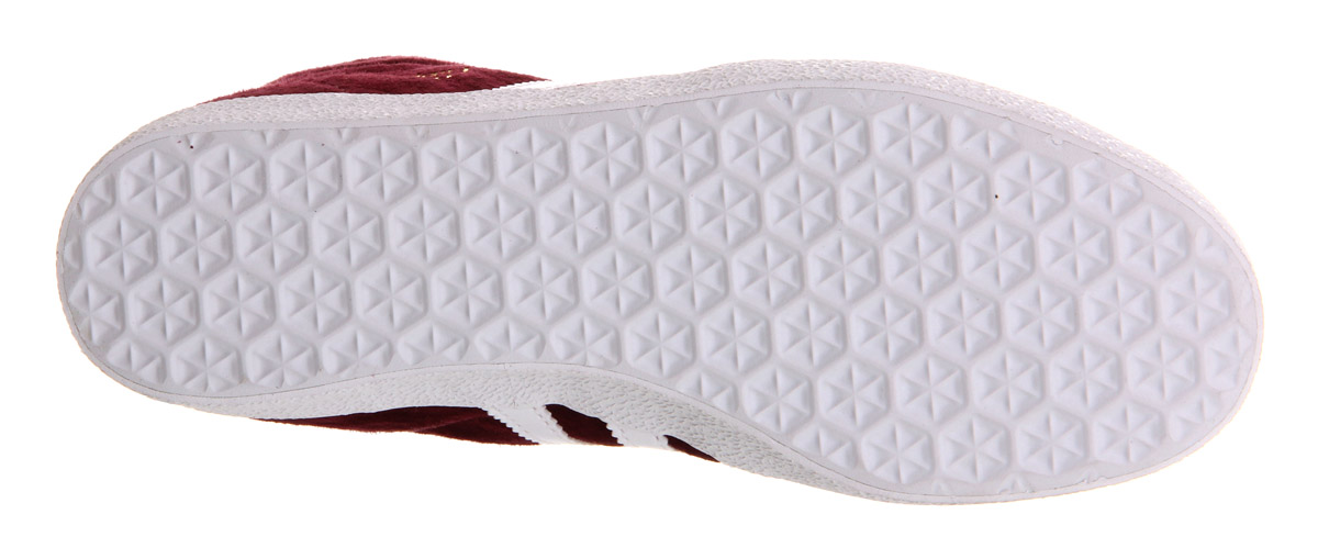 adidasGazelle Og MidBurgundy White 