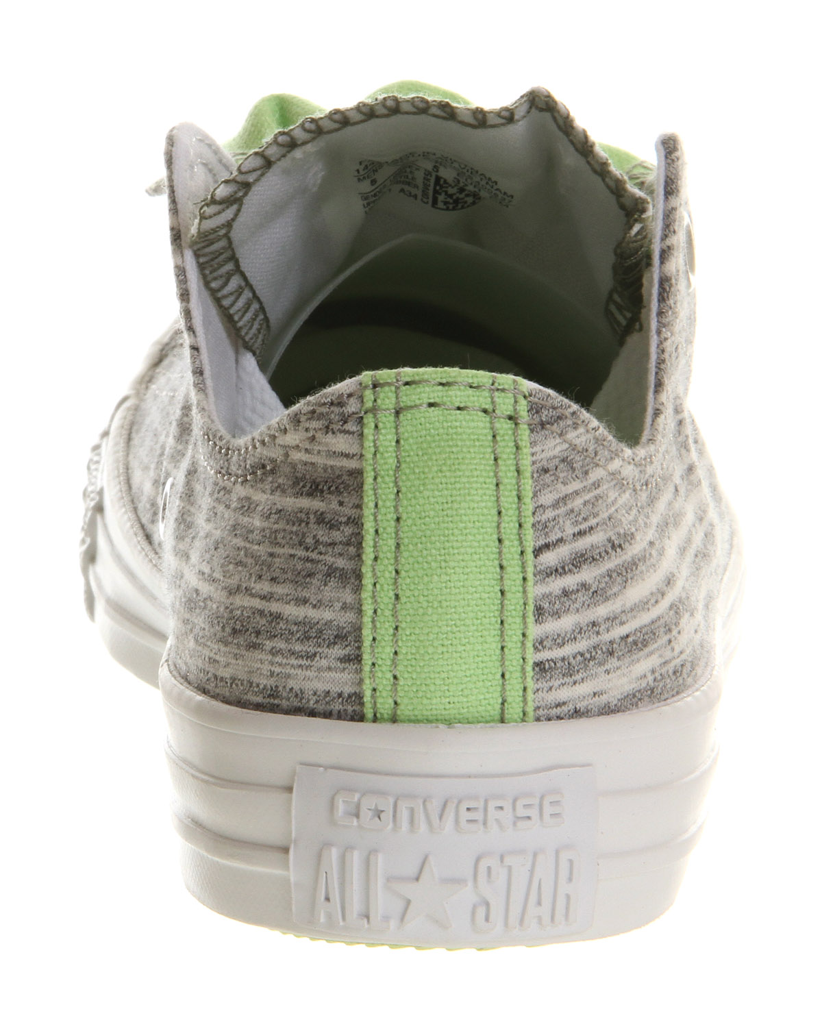 ConverseAllstar Low Double TongueCharcoal Marl Four Leaf Clover