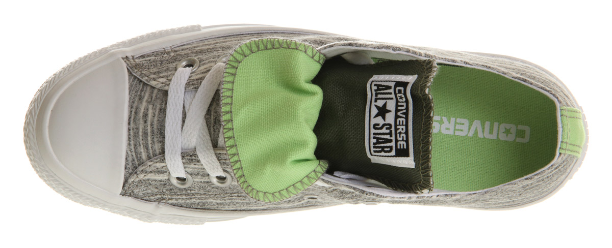 ConverseAllstar Low Double TongueCharcoal Marl Four Leaf Clover