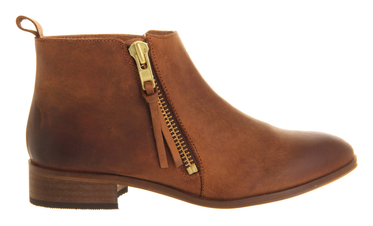 OFFICEMambo 2 Ankle BootsBrown Leather