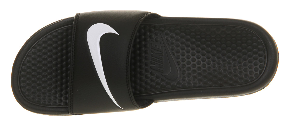 Nike Benassi Swoosh Slide Black - His trainers
